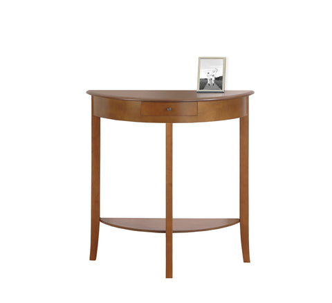 L&S Basics 10548 Accent Table - 31"L / Oak Hall Console