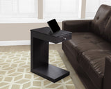 L&S Basics 10582 Accent Table - Cappuccino With A Drawer