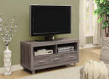 L&S Basics 10620 Tv Stand - 48" L / Dark Taupe With 3 Drawers