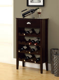 L&S Basics 10662 Wine Rack - Cappuccino Storage For 16 Bottles