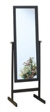 L&S Basics 10671 Mirror - 60"H / Cappuccino Wood Frame