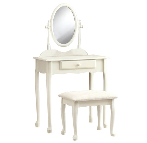 L&S Basics 10678 Vanity Set - 2Pcs Set / Antique White