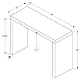 L&S Basics 10706 Console Table - 42"L / Mirror