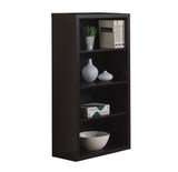 L&S Basics 10762 Bookcase - 48"H / Cappuccino With Adjustable Shelves