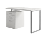 L&S Basics 10775 Computer Desk - 48"L / White Left Or Right Facing