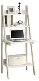 L&S Basics 10784 Computer Desk - 61"H / White Ladder Style
