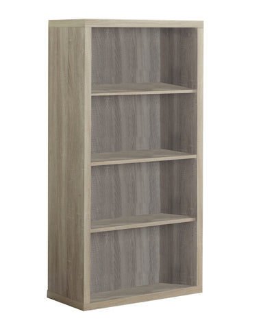 L&S Basics 10799 Bookcase - 48"H / Natural With Adjustable Shelves