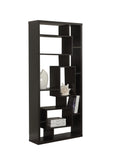 L&S Basics 10803 Bookcase - 72"H / Cappuccino