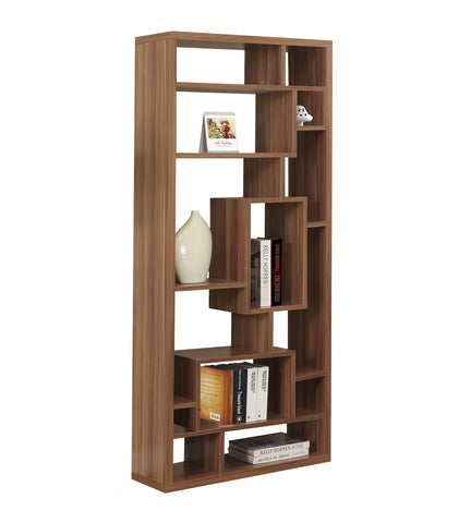 L&S Basics 10806 Bookcase - 72"H / Walnut