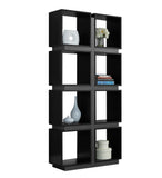 L&S Basics 10807 Bookcase - 71"H / Black / Grey
