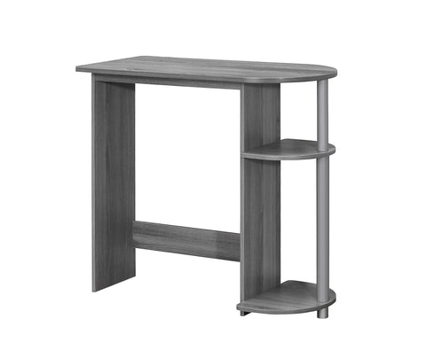 L&S Basics 10831 Computer Desk - 32"L / Juvenile / Grey