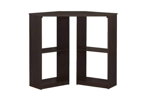 L&S Basics 10838 Computer Desk - 36"L / Juvenile / Cappuccino Corner