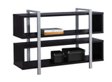 L&S Basics 10871 Bookcase / Tv Stand - 48"L X 32"H / Cappuccino