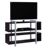 L&S Basics 10871 Bookcase / Tv Stand - 48"L X 32"H / Cappuccino