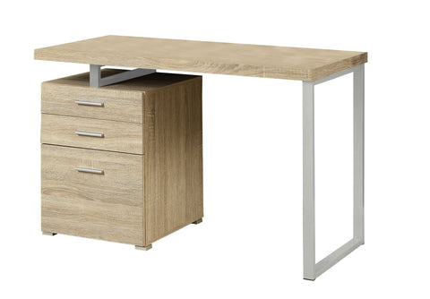 L&S Basics 10884 Computer Desk - 48"L / Natural Left Or Right Facing