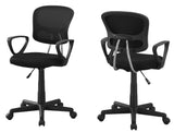 L&S Basics 10888 Office Chair - Black Mesh Juvenile / Multi-Position