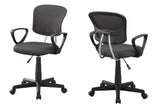 L&S Basics 10890 Office Chair - Grey Mesh Juvenile / Multi Position