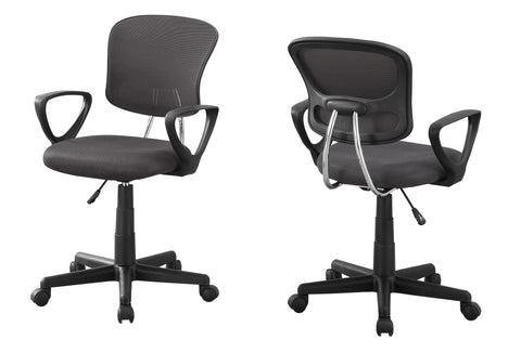 L&S Basics 10890 Office Chair - Grey Mesh Juvenile / Multi Position