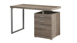 L&S Basics 10900 Computer Desk - 48"L / Dark Taupe Left Or Right Facing