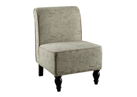L&S Basics 11015 Accent Chair - Vintage French Traditional Fabric