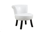 L&S Basics 11033 Juvenile Chair - White Leather-Look