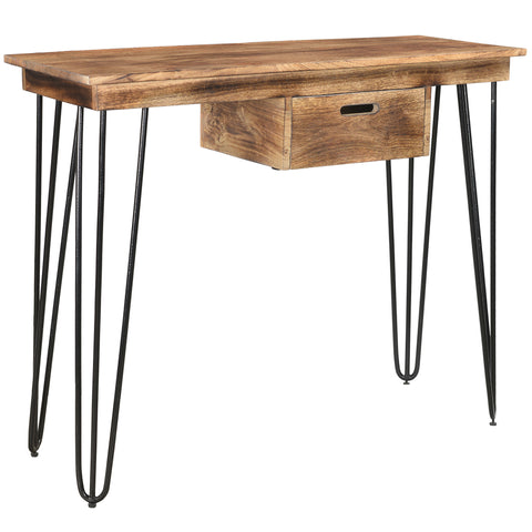 Leif & Starr 502-137NT Jaydo Console/Desk Natural Burnt