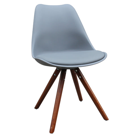 Leif & Starr 403-167GY Klein Accent Chair Grey, 2 Pack