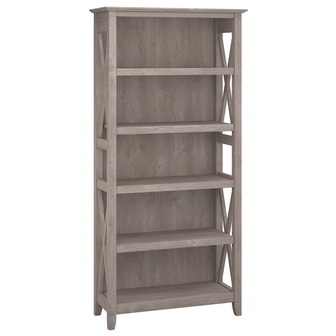 Bush KWB132WG-03 5 Shelf Bookcase