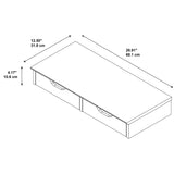 Bush KWS127WG-03 Desktop Organizer with Drawers