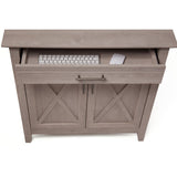 Bush KWS132WG-03 Laptop Storage Credenza