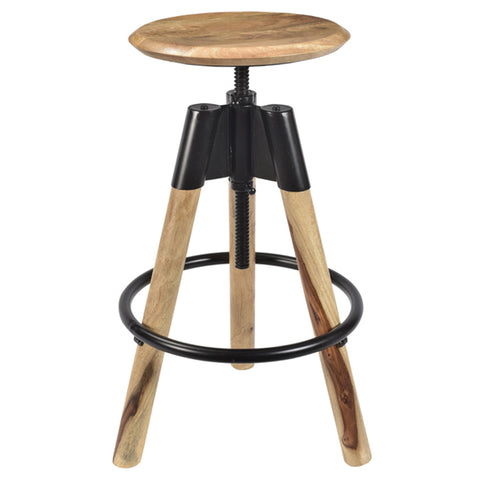 Leif & Starr 203-966NAT Maran Adjustable Stool Natural