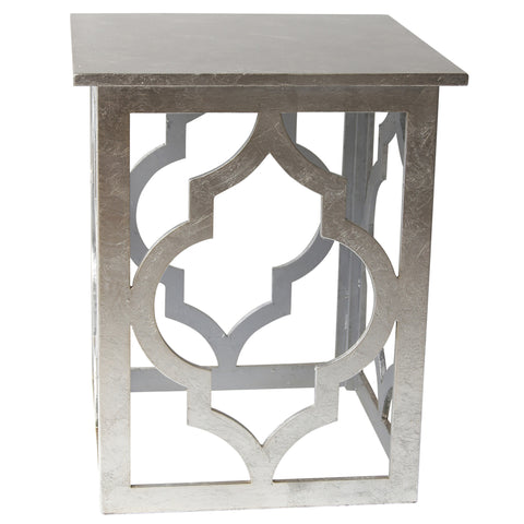 Leif & Starr 501-960SL Marrakesh Accent Table Silver