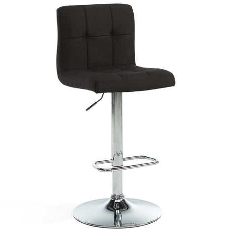 Leif & Starr 203-172BLK Maxy Gas Lift Stool Black, 2 Pack