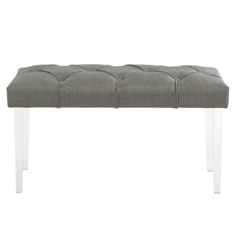 Leif & Starr 401-202DG Misha Double Bench Dark Grey
