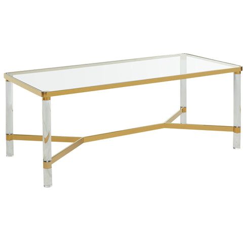 Leif & Starr 301-162GL Morelia Coffee Table Gold