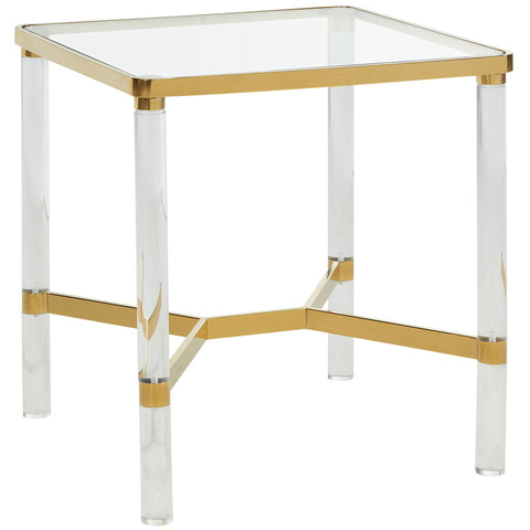 Leif & Starr 501-162GL Morelia Accent Table Gold