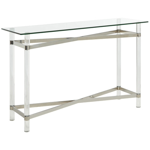 Leif & Starr 502-162CH Morelia Console Table Chrome