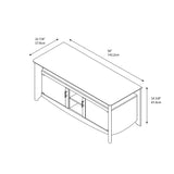 Bush MY16960-03 Aero 56 Inch TV Stand