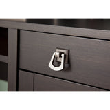 Bush MY72708-03 Salinas Mission Desk with Hutch