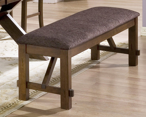 Leif & Starr 401-462 Nashville Double Bench Walnut