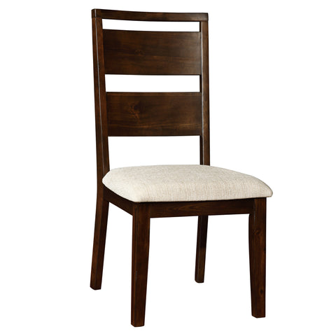 Leif & Starr 202-205 Oakland Side Chair Rustic Oak, 2 Pack