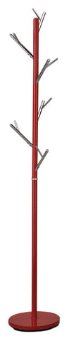Leif & Starr 552-838RD Orin Coat Rack Red