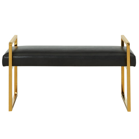Leif & Starr 401-190BK Paxon Double Bench Black