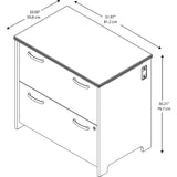 Bush PR76554 Envoy 32W 2 Drawer Lateral File Cabinet