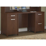 Bush PR76560K Envoy 58W Office Desk with 2 Pedestals