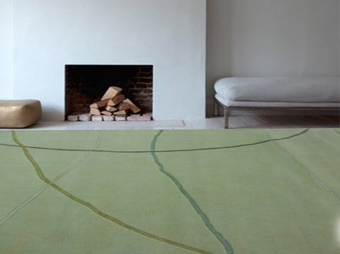 Rugs Beyond RB1001 3’3” x 5’3” Area Rug, Green