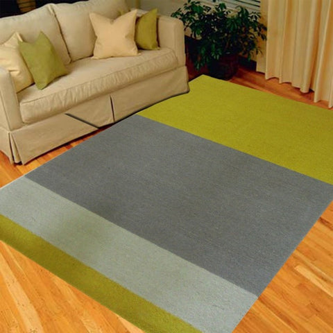 Rugs Beyond RB1011 3’9” x 5’6” Area Rug, Yellow