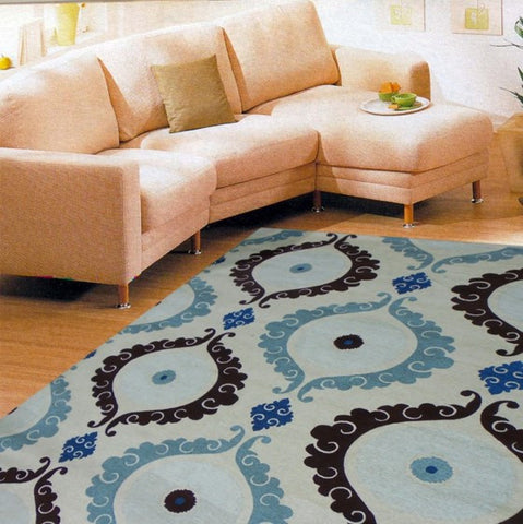 Rugs Beyond RB1017 7’9” x 9’9” Area Rug,