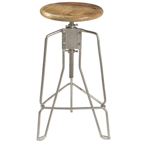 Leif & Starr 203-967NAT Rockwell Adjustable Stool Natural