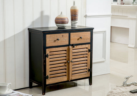 Leif & Starr 507-853 Shelburn Cabinet Black